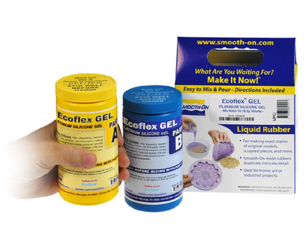 Smooth-On Ecoflex GEL Pre-Deadened Platinum Silicone - Stage and