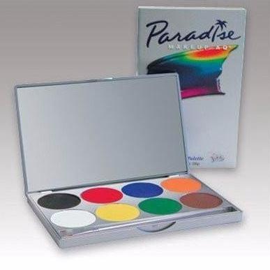 Paradise 8 Color Palettes - Mehron - Stage and Screen FX
