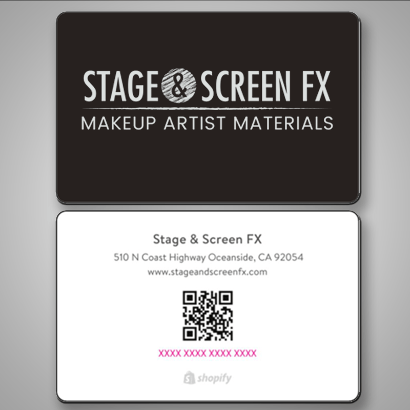Gift Card - Stage & Screen FX Gift Card
