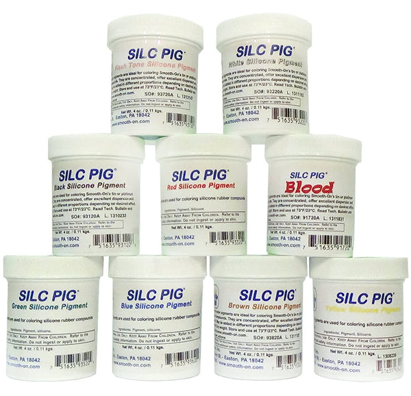 Smooth-On Silc Pig Silicone Pigments - Stage and Screen FX