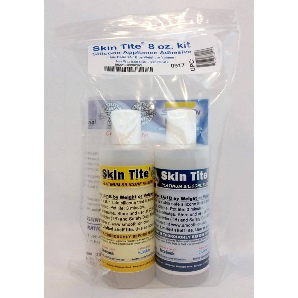 Silicone - Smooth-On Skin Tite Silicone 8 Oz. Refill Kit - Silicone Adhesive And Appliance Builder