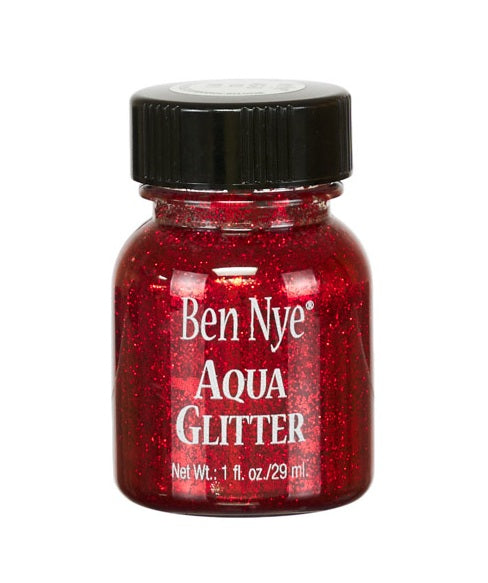 Aqua Glitter Brushable Glitter- Ben Nye - Stage and Screen FX