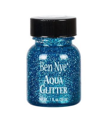 Aqua Glitter Brushable Glitter- Ben Nye - Stage and Screen FX
