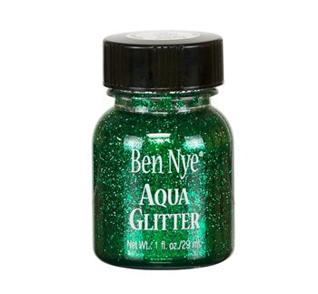 Aqua Glitter Brushable Glitter- Ben Nye - Stage and Screen FX