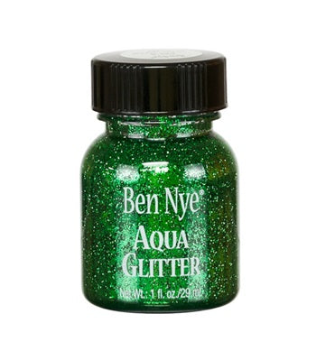 Aqua Glitter Brushable Glitter- Ben Nye - Stage and Screen FX