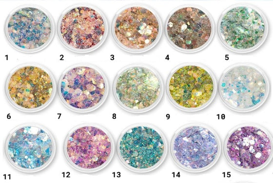 Iridescent Large Size Body Glitter 5g - Stage and Screen FX