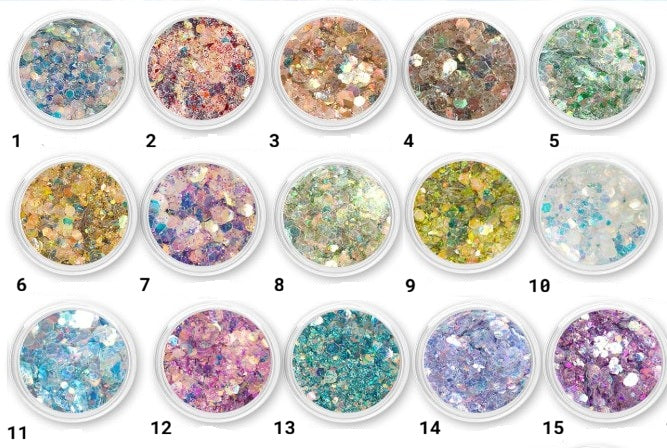 Iridescent Large Size Body Glitter 5g - Stage and Screen FX