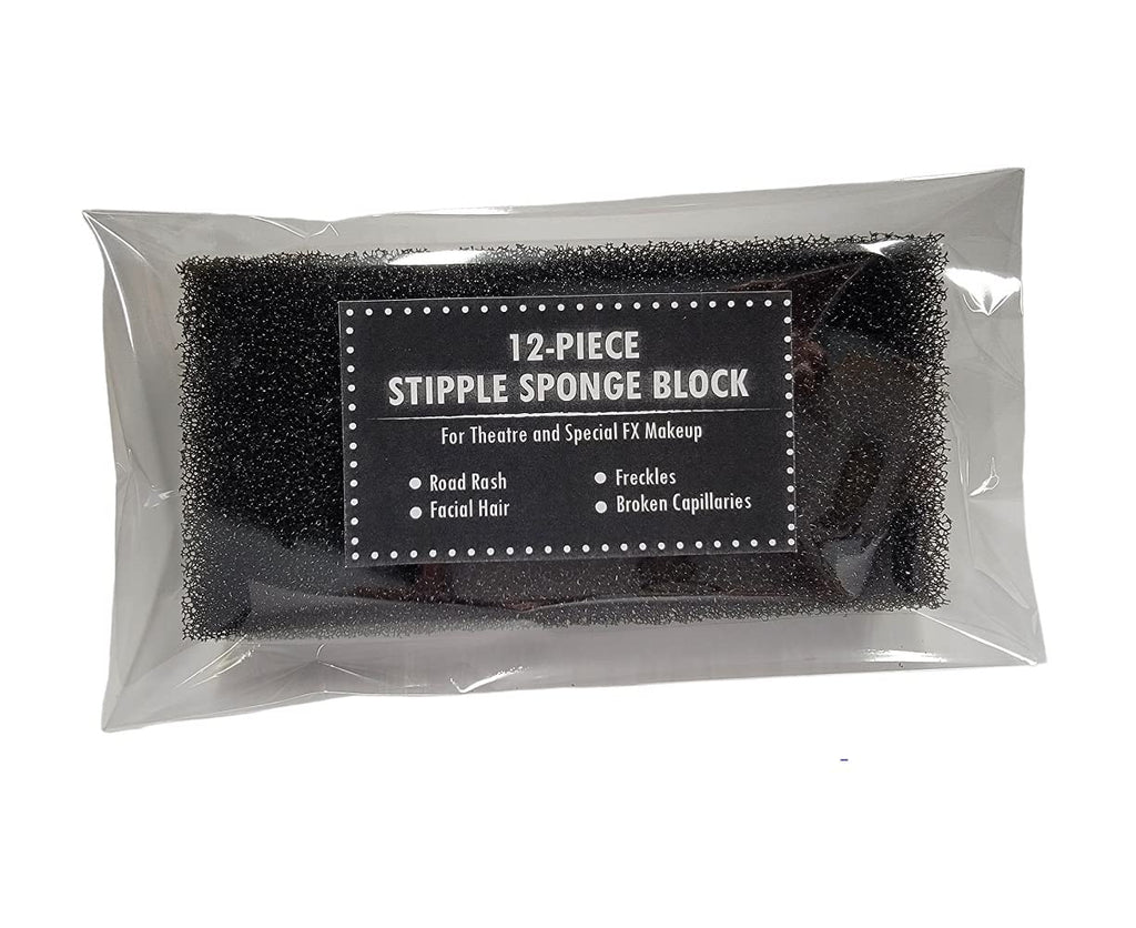 Small Pore Stipple Sponge 12 Piece Block