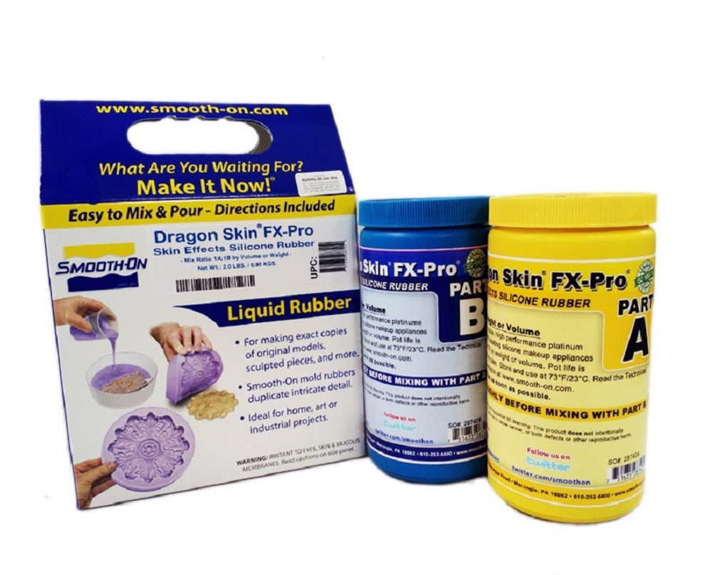 Dragon Skin FX-Pro - Platinum Cure Silicone Rubber for Special Effects -  Pint Unit 