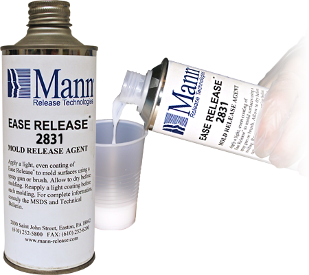 Rubber to Resin Mold Release, 12 oz. Mann Release Technologies E R 200  12OZ-70023