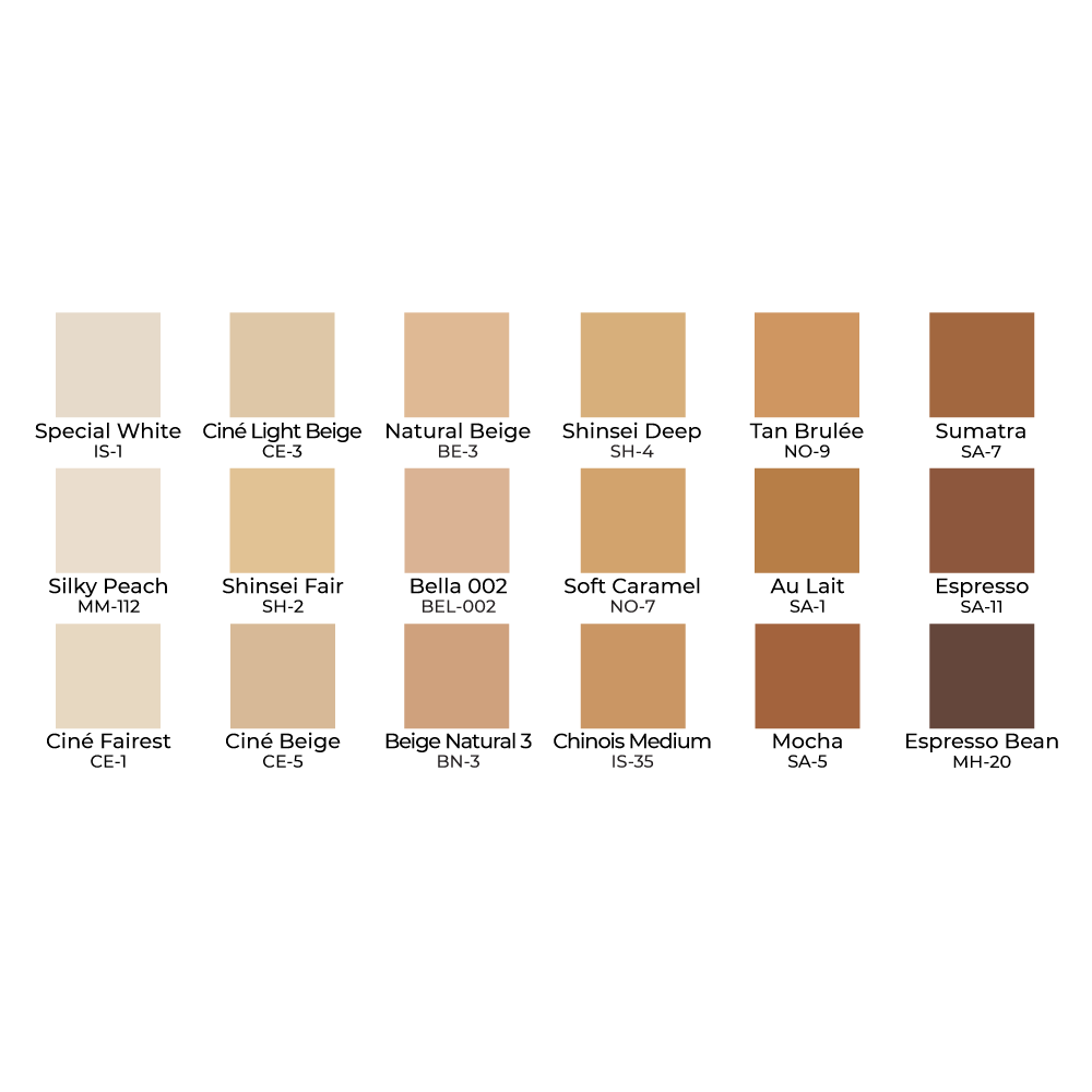 Matte HD Foundation Palettes - Ben Nye