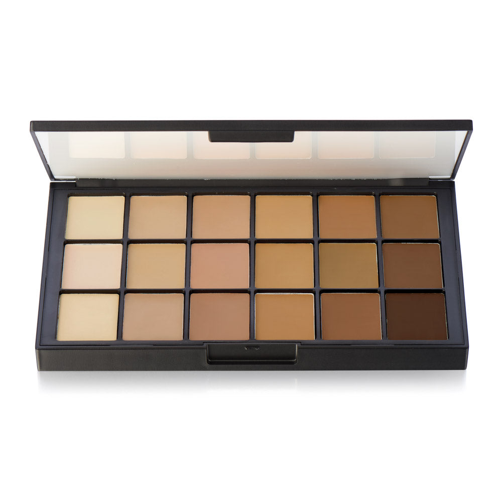 Ben Nye Matte HD Foundation Palette - 18 Colors