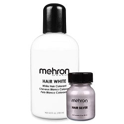 White & Silver Hair Color - Mehron