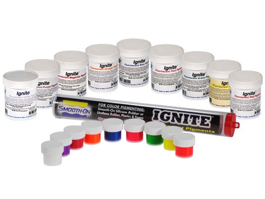 Smooth-On IGNITE Fluorescent Resin Pigment - Sampler Tube