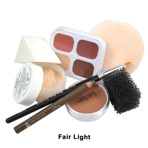 Ben Nye Theatrical Creme Makeup Kit, Fair: Light-Medium