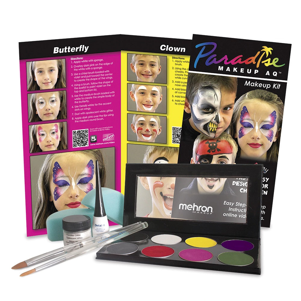 Mehron Edge Face & Body Makeup 6 Color Palette