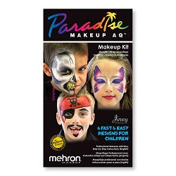 Paradise Face Painting Premium Makeup Kit - Mehron