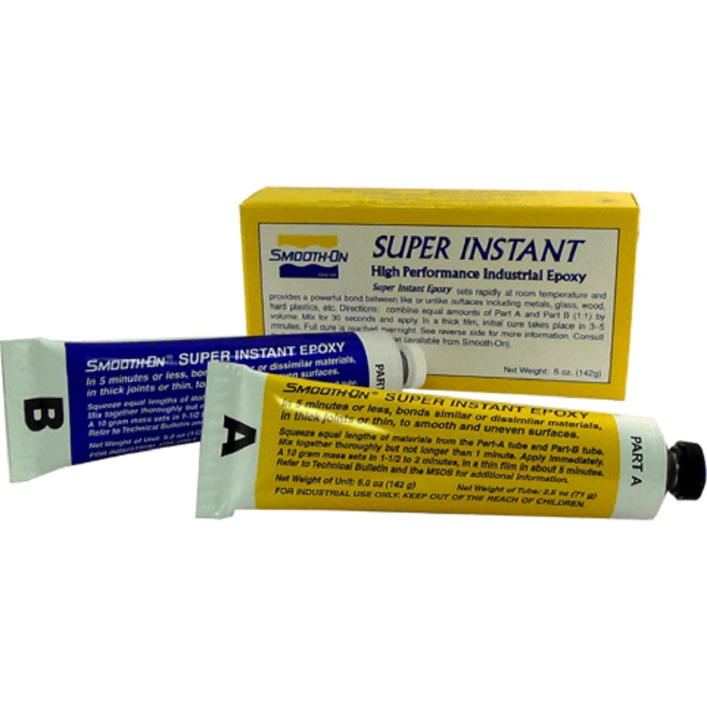 Smooth-On Super Instant Epoxy  5 oz - High Performance Industrial Epoxy