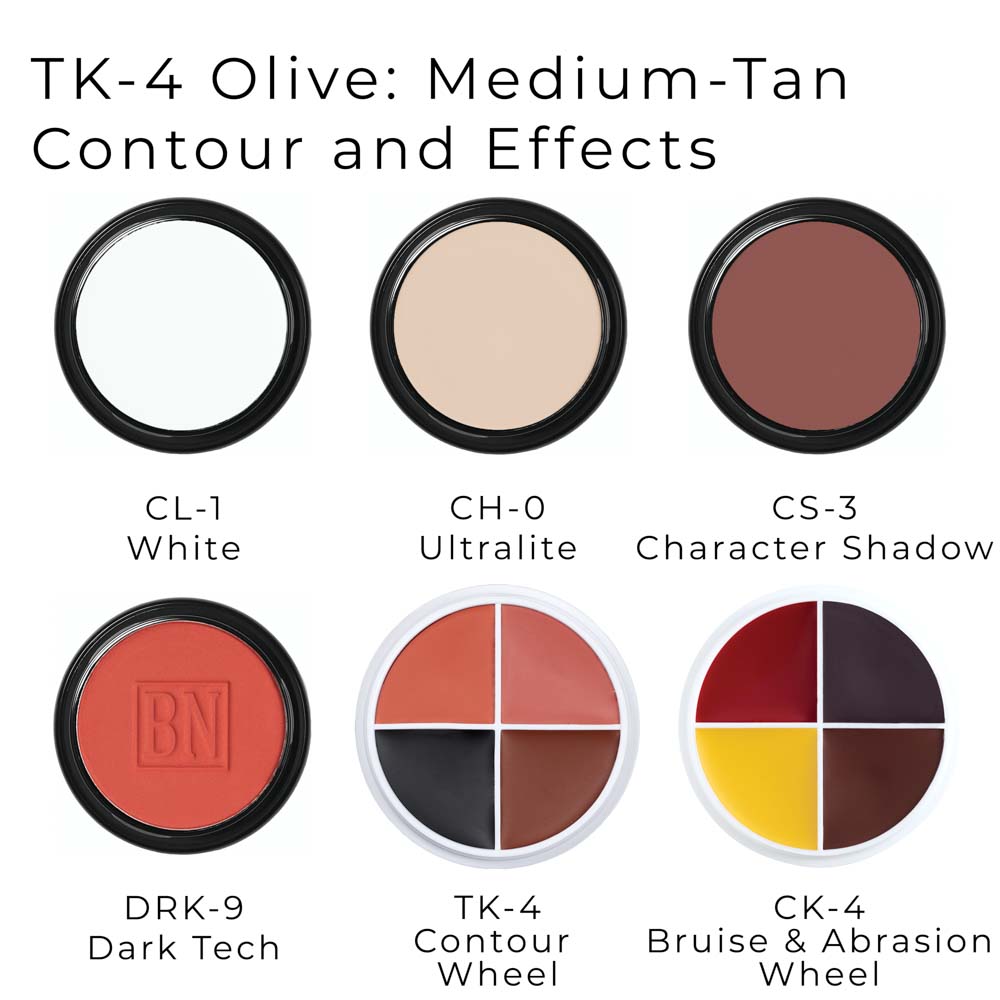 Theatrical Creme Makeup Kit TK (Large) - Ben Nye