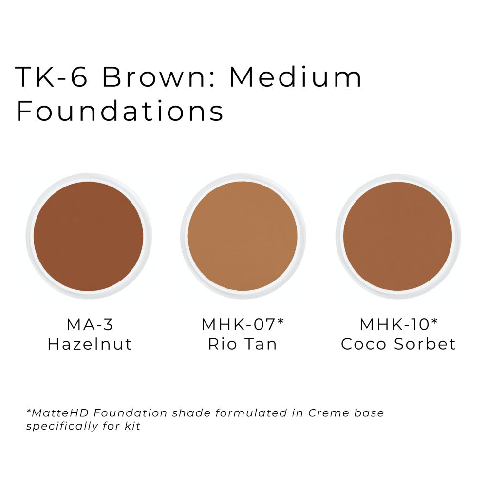 Essential MatteHD Foundation Palette, Ben Nye