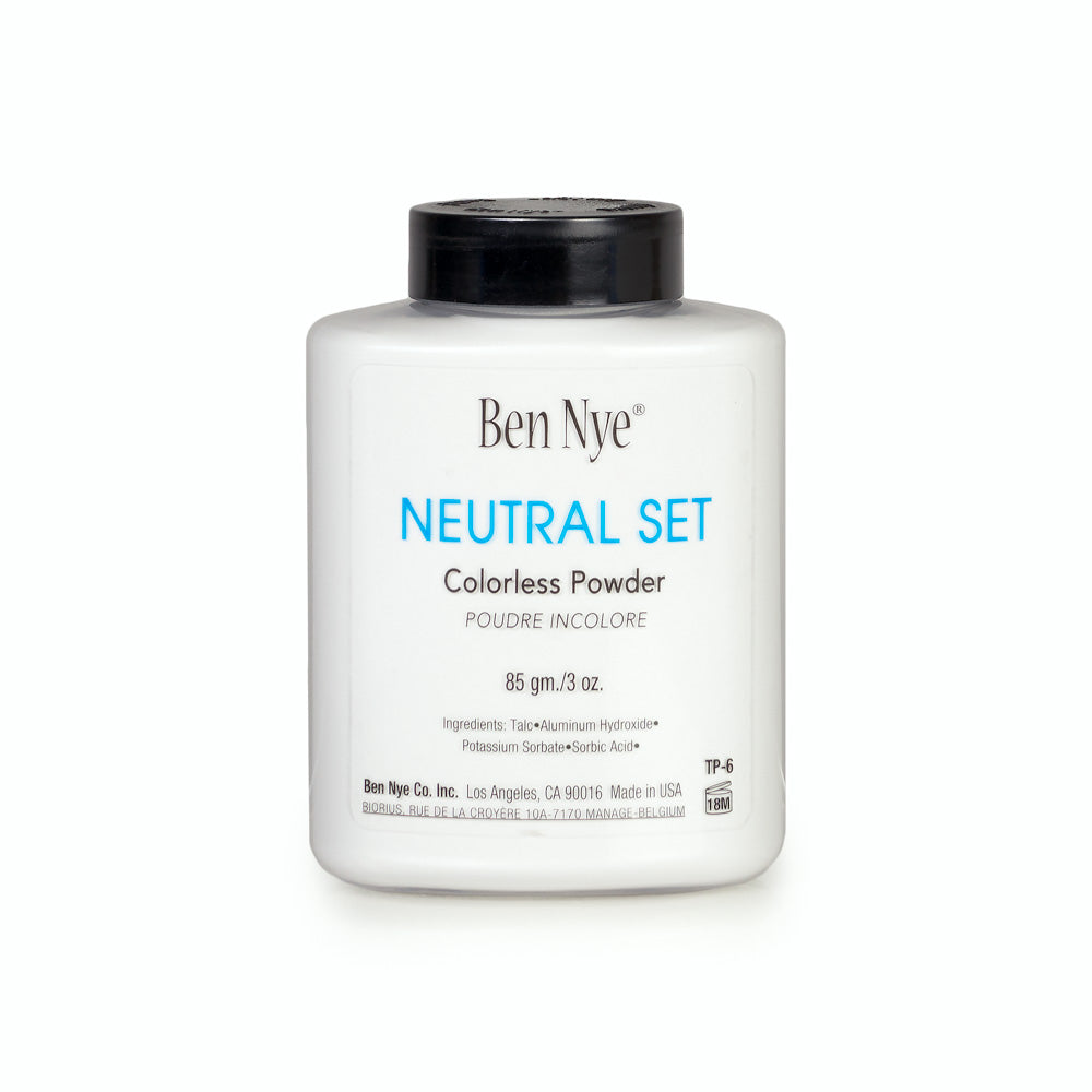 Neutral Set Powder (colorless) - Ben Nye - Stage and Screen FX