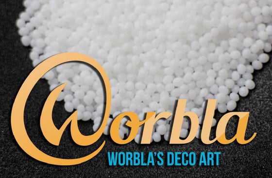 Worbla's Deco Art - White Thermoplastic Pellets, Worbla - Stage & Screen FX