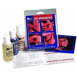 Adhesive/Solvent - Ben Nye Effects Gel Wound Kit