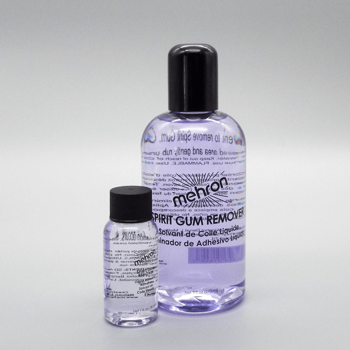 Spirit Gum Adhesive and Remover - Combo Pack of 0.5 Fl. Oz. Prosthetic Skin  Adhesive & 0.5 Fl. Oz Spirit Gum Remover 