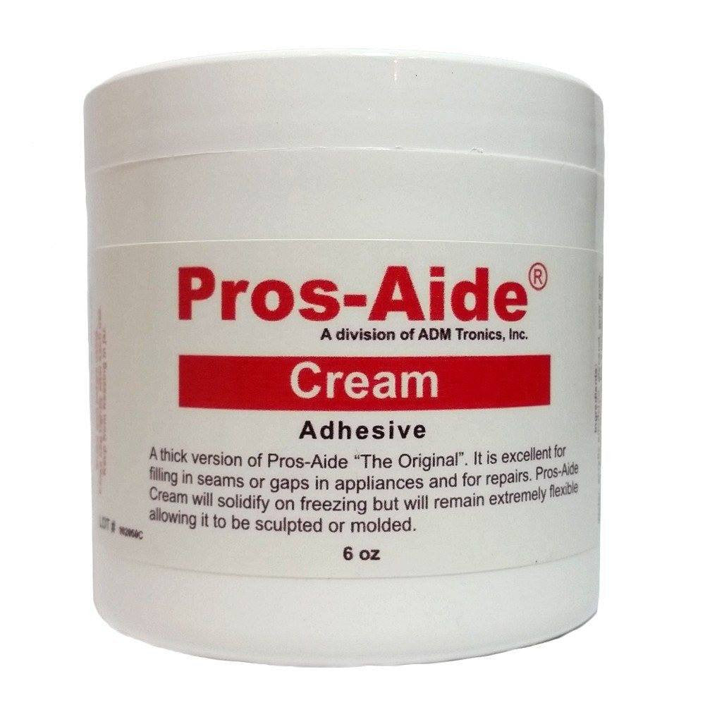 Adhesive/Solvent - Pros-Aide Cream Adhesive By ADM Tronics