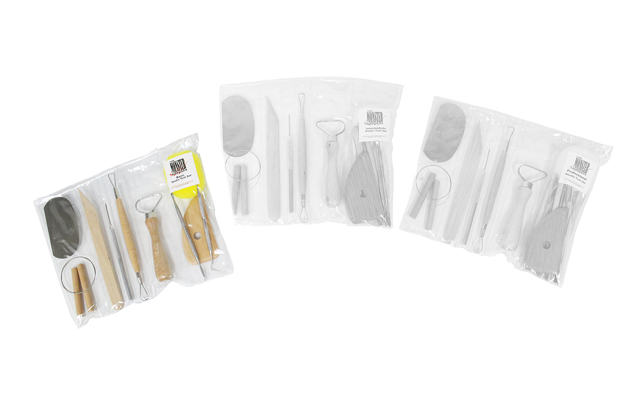 Clay Tool Sets - Basic, Intermediate, Pro Intermediate