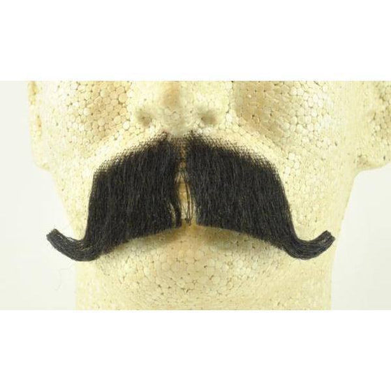 Beards And Moustaches - Colonel Major Or Constable Mustache / Walrus - Human Hair- Item # 2014