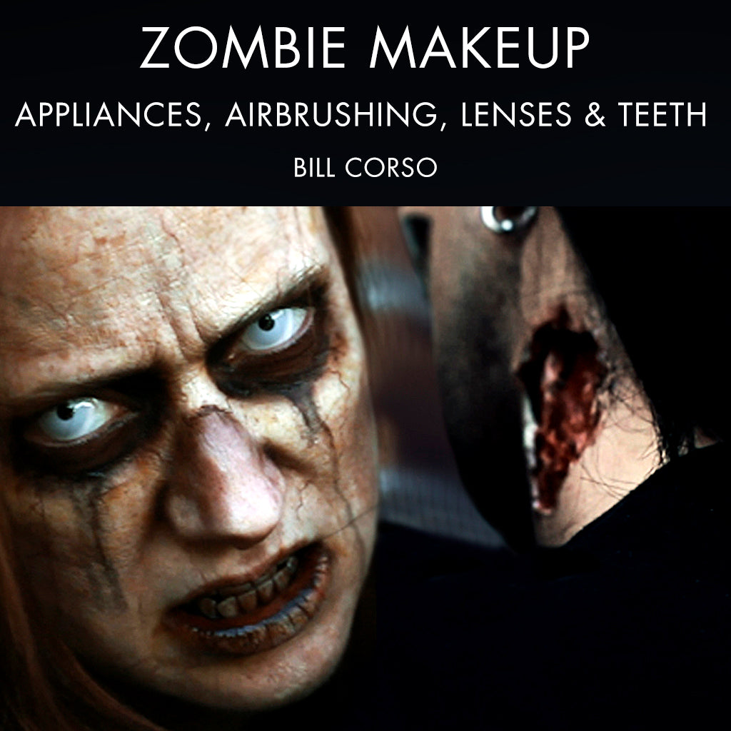 Zombie Makeup - Appliances, Airbrushing, Lenses & Teeth