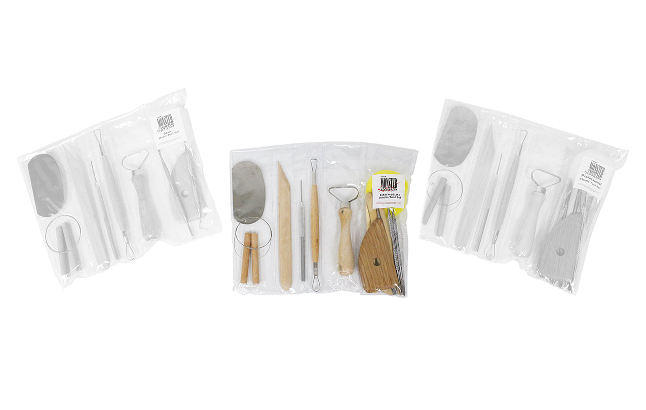 Clay Tool Sets - Basic, Intermediate, Pro - Stage and Screen FX