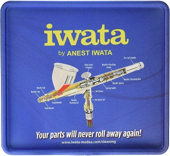 Iwata Raised Ridge Airbrush Cleaning Mat