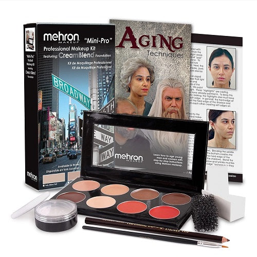 Graftobian Student Theatrical Makeup Kit Deluxe - Dark/Ebony