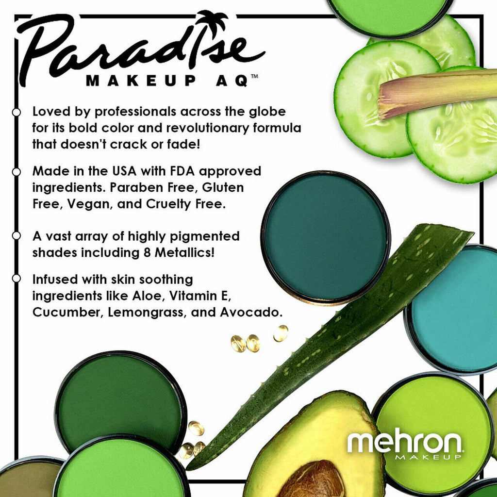 Mehron Paradise Makeup AQ - Face & Body Paint - 1.4 oz/40g