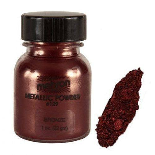 Mehron - Metallic Powder with Mixing Liquid Gold