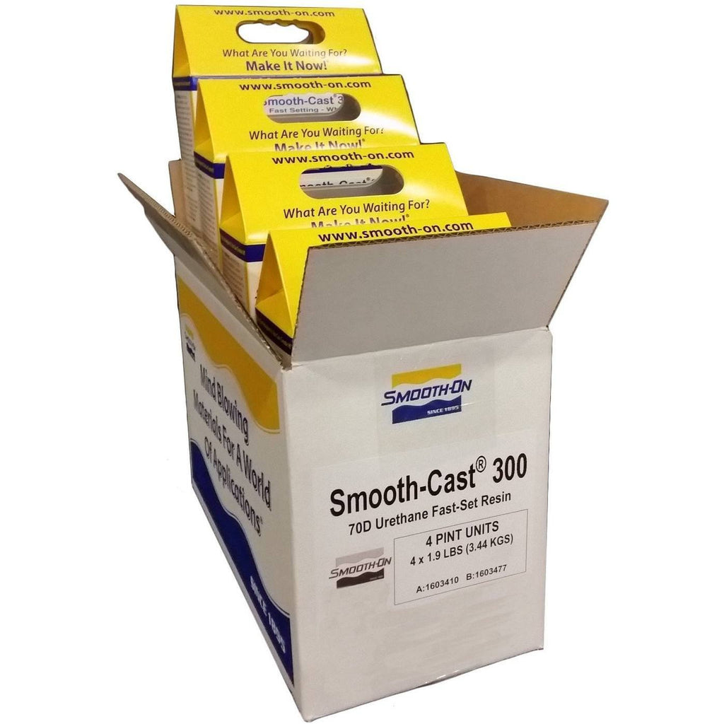 Smooth-On Smooth-Cast 300 - Bright White Liquid Plastic Casting Resin