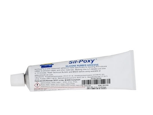 Smooth-On SIL-poxy Rubber Silicone Adhesive - 0.5 oz Tube Silpoxy 