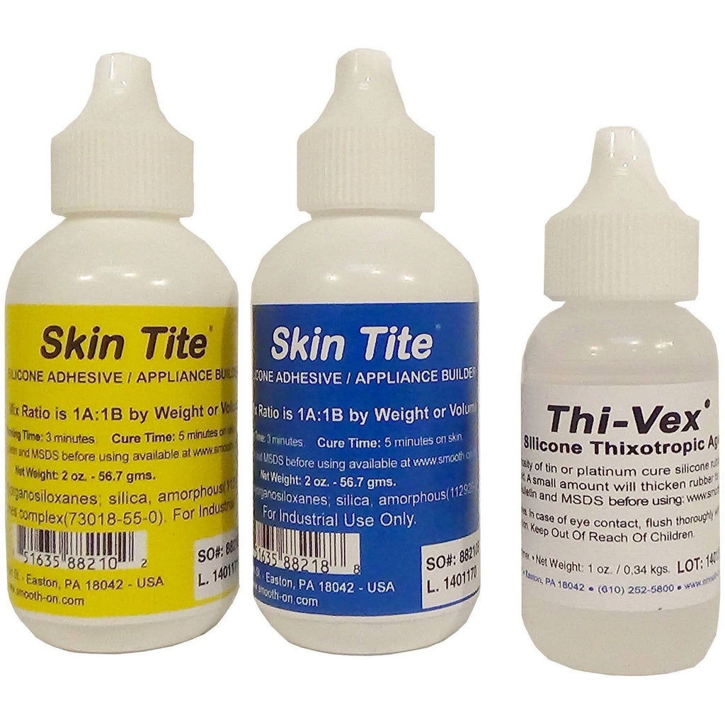 Silicone - Smooth-On Skin Tite 4 Oz Kit With 1 Oz Thivex Refill