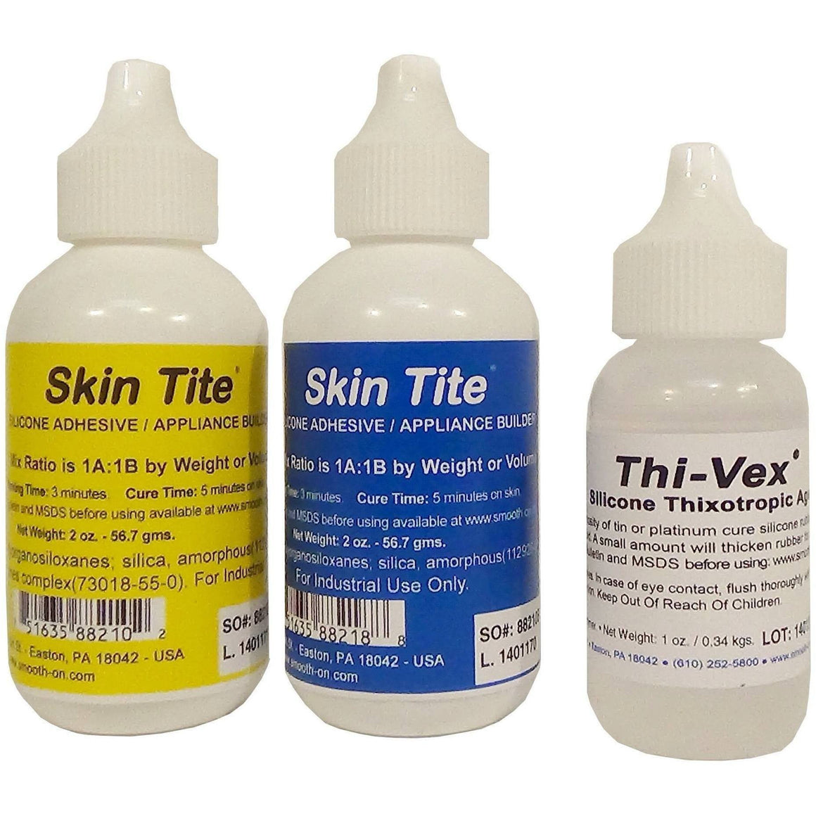 Smooth-On Skin Tite 4 oz Kit with 1 oz Thivex Refill