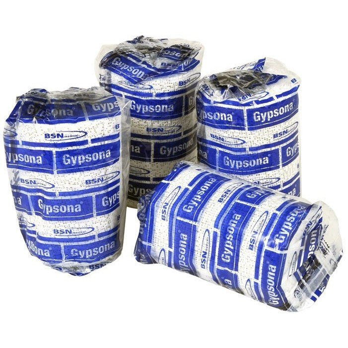 Gypsona Plaster Bandages - for Creating Quick Support Shells One Roll - 4 inch